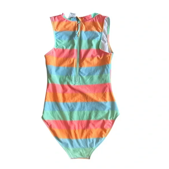 Art Class Striped Swimsuit Girls XL (14) - Picture 3 of 5